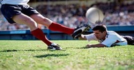rugby kick